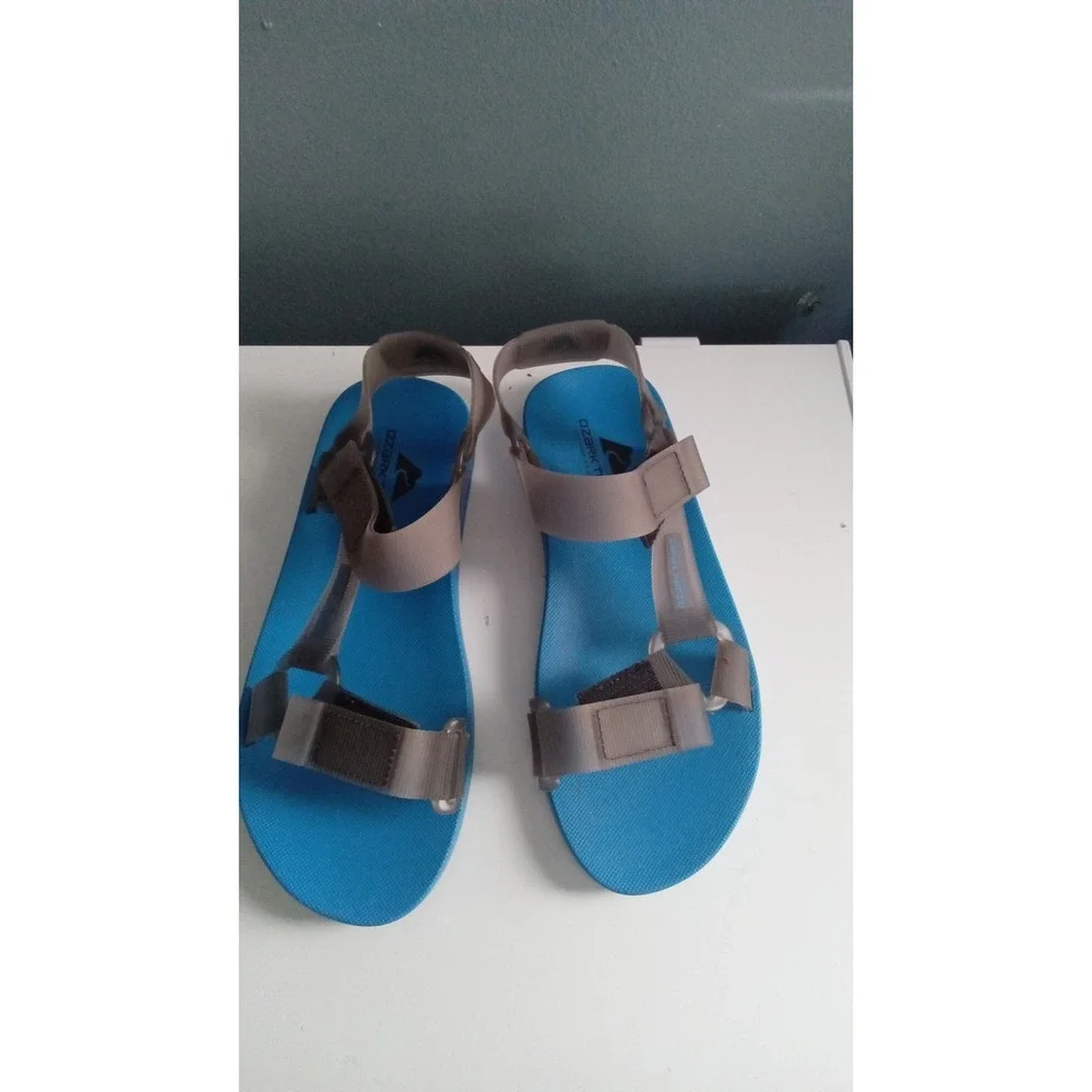Ozark Trail Sport Sandals Adjustable‎ Straps Blue Comfort Casual Size?